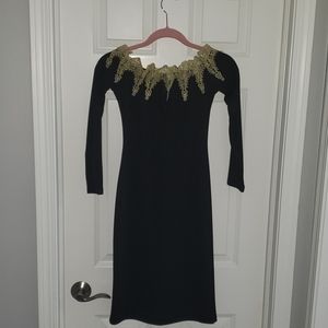 Beautiful black fitted dress